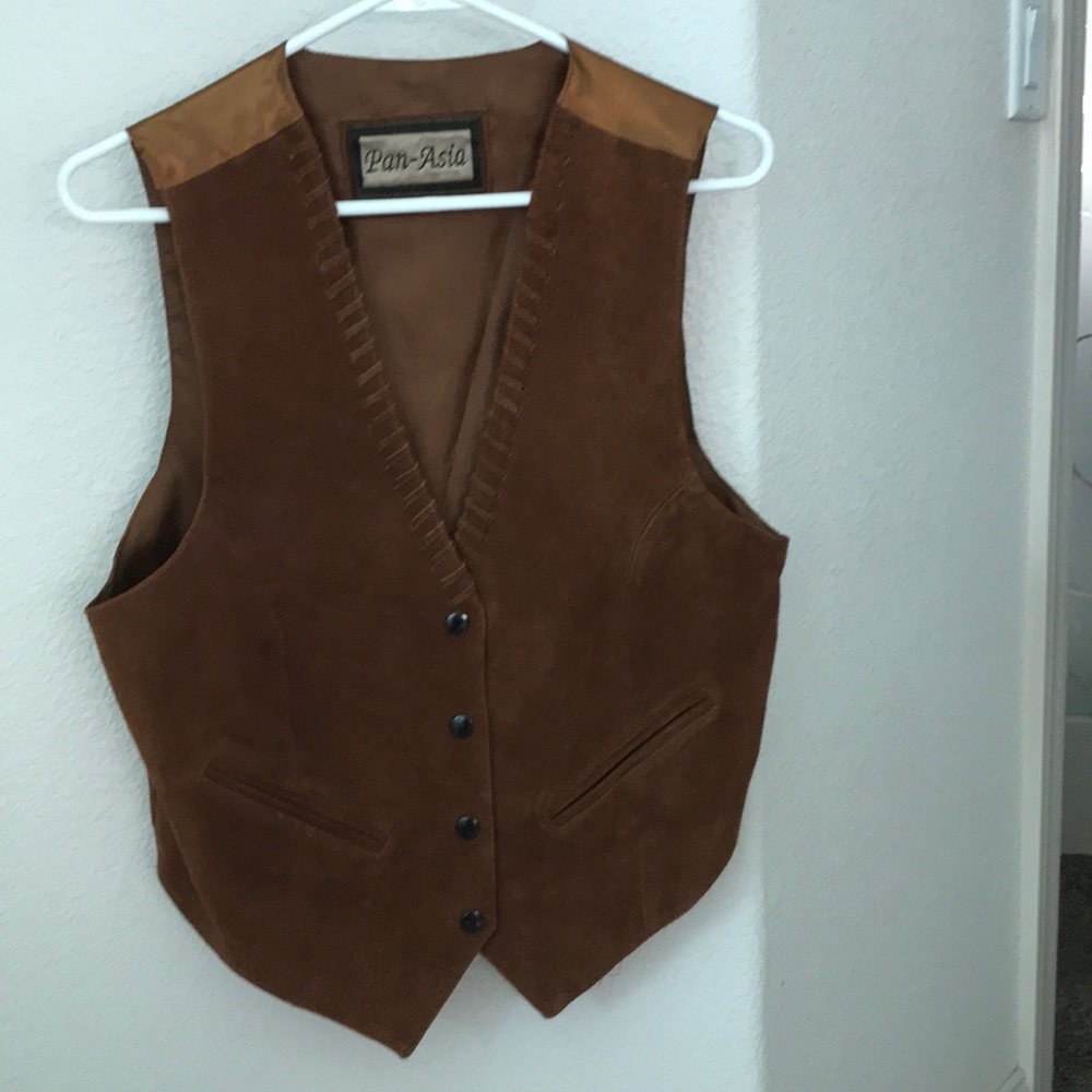 Suede Vest